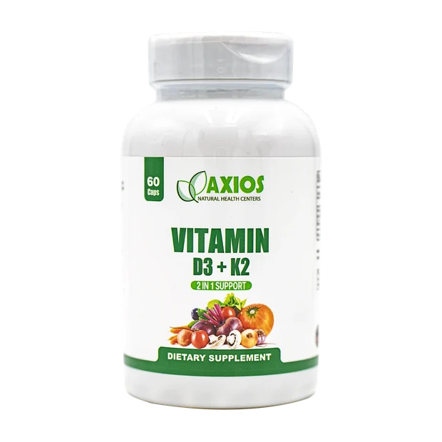 Axios Vitamin D3 + K2 bottle